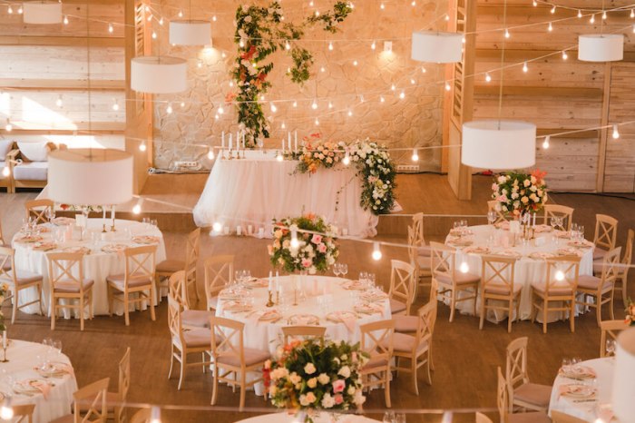 Idees de decoration pour salle de reception elegante