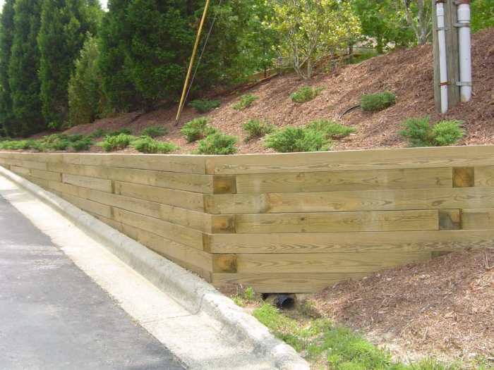 Retaining walls