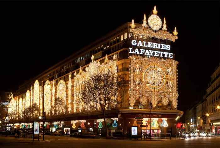 Lafayette paris galeries haussmann