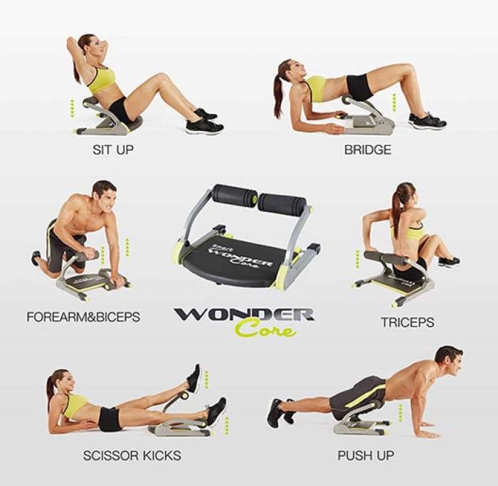 Wonder core smart exerciser multi ended ad has