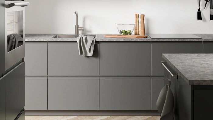 Cuisine ikea gris anthracite