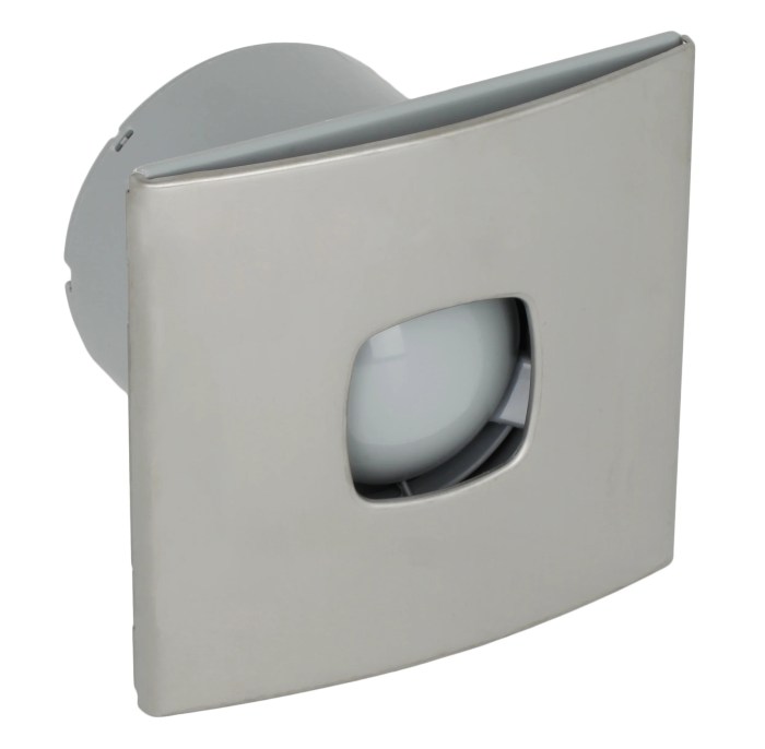 Extractor silent ventilation 80w bathrooms blower vent ventilator speed panel toilets