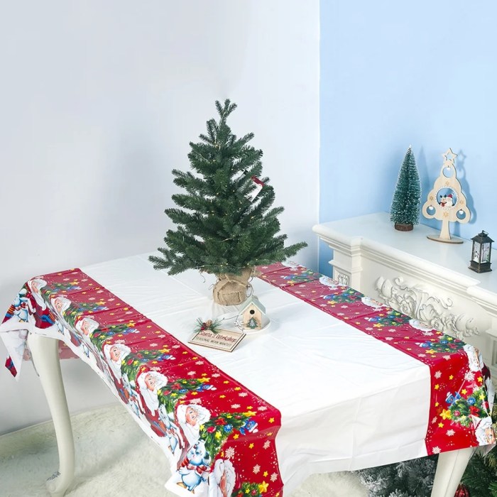 Tablecloth fabric xmas