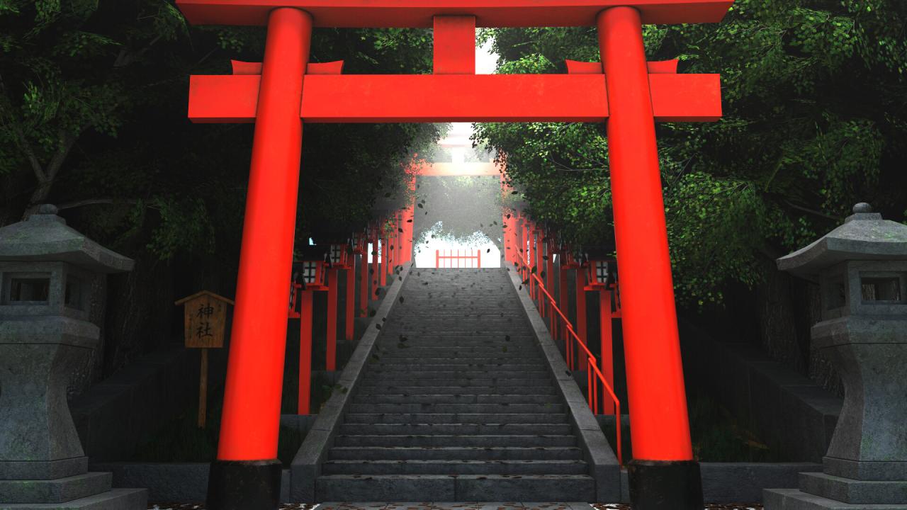 Escalier japonais lapeyre