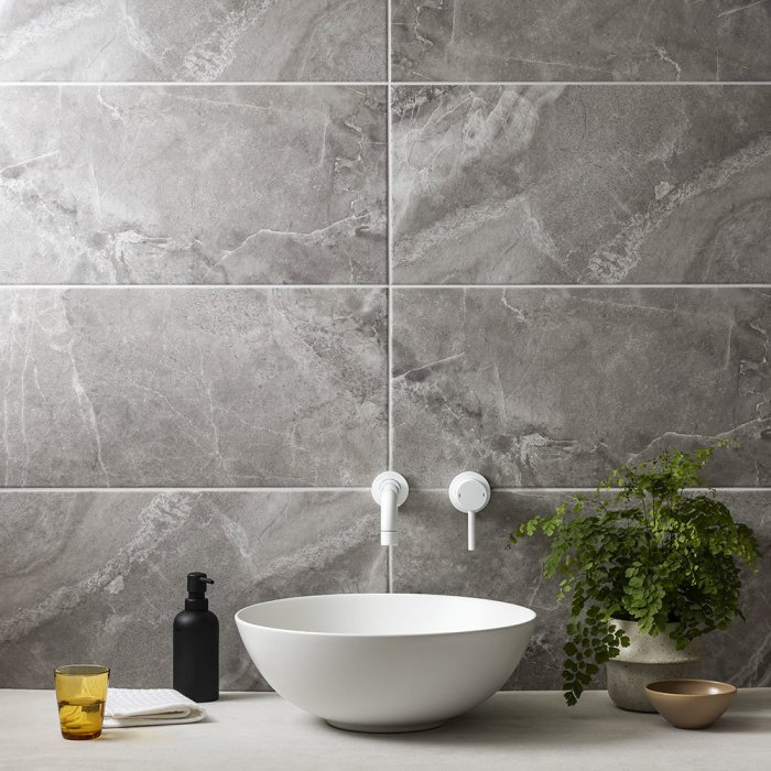 Tiles piastrelle fliesen grigio 60x60 scuro effetto betonoptik grandi metallo tango lucido hochglanz pavimento gres porcellanato piastrella antracite pavimenti novoceram