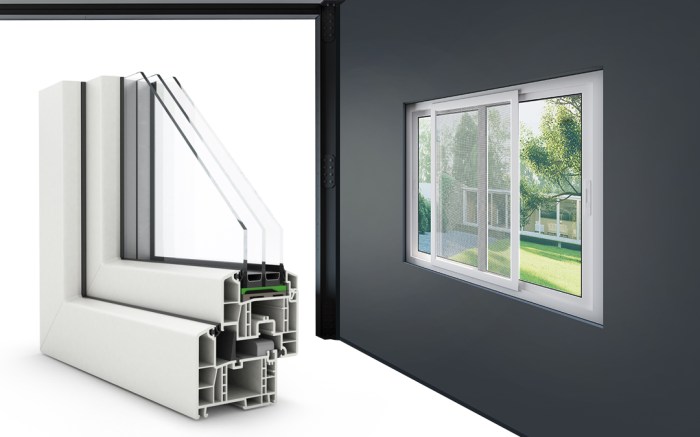 Windows upvc pvc window