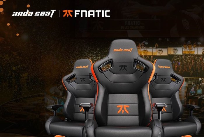 Chaise gamer fnatic