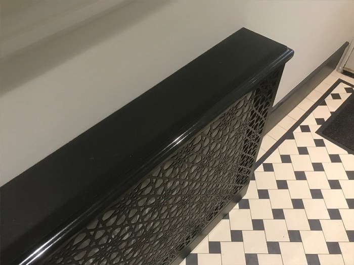 Radiator slab radiators