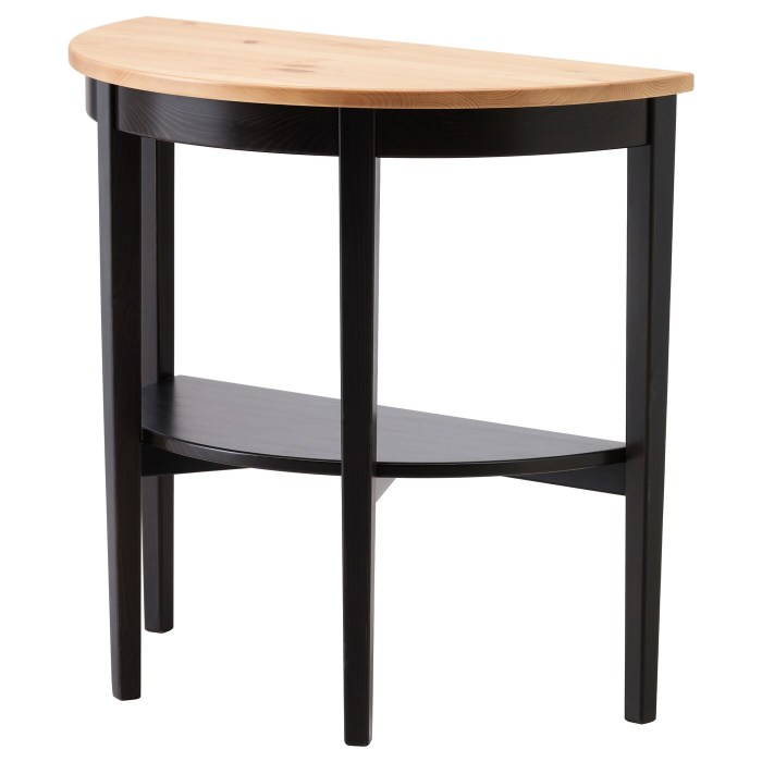 Table demi lune ikea