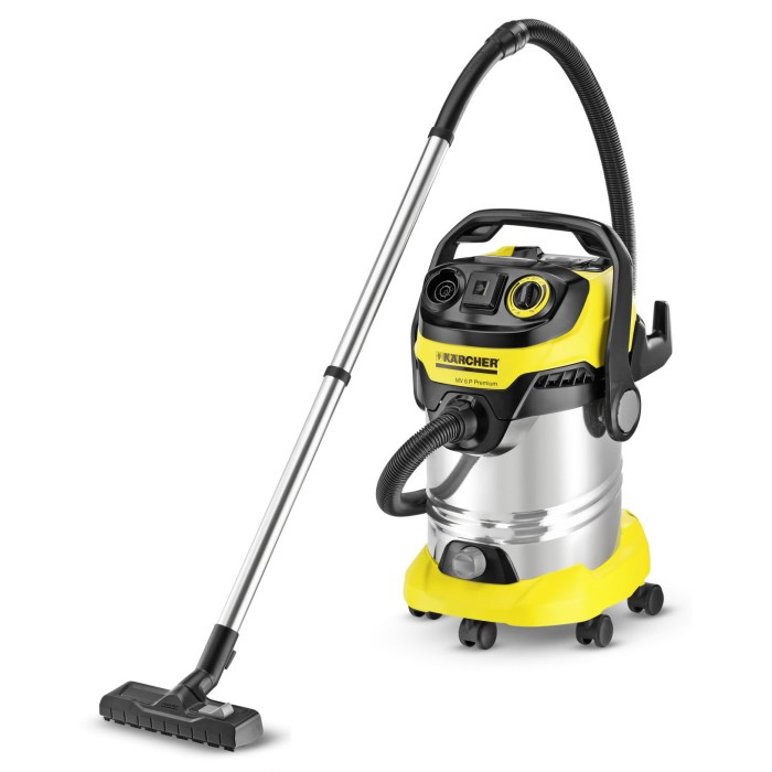 Karcher wd vacuuming