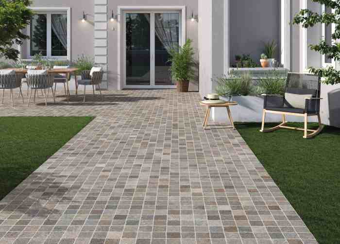 Tile backyard tiling floors paving right buitentegels trendecors deavita