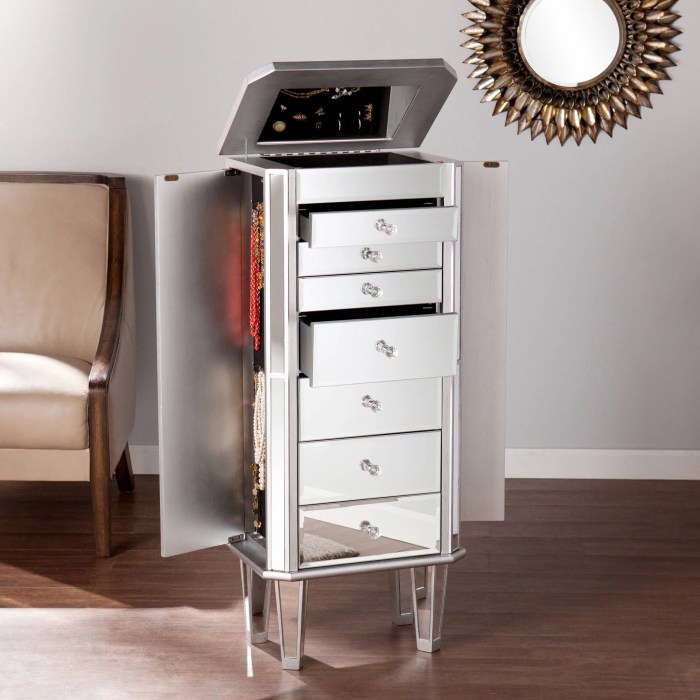 Armoire Bijoux Miroir Casa