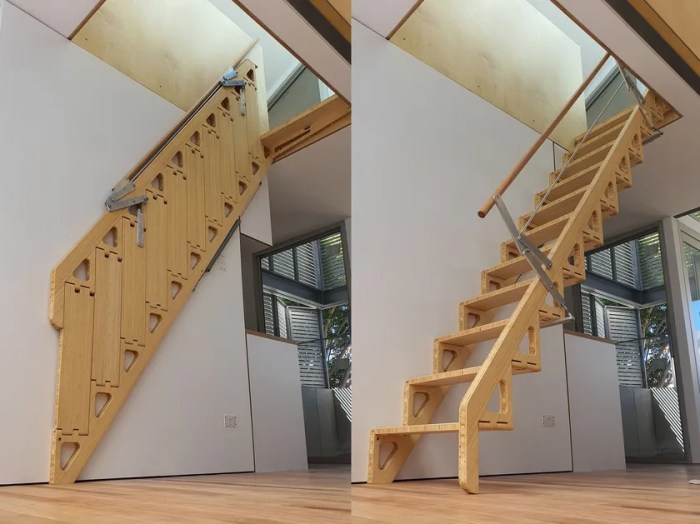 Retractable stair stairs staircase archiproducts