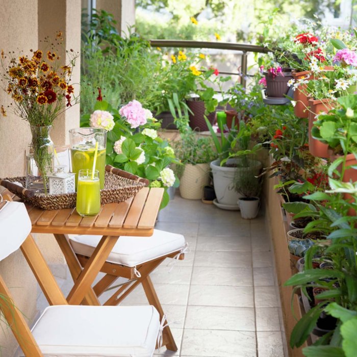 Comment aménager un petit balcon