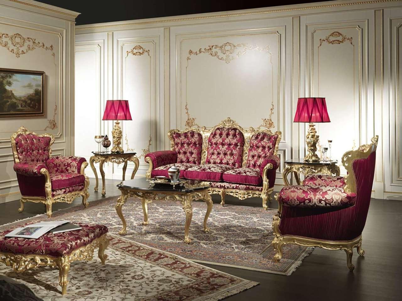 Interior baroque style rococo room furniture house living architecture smalldesignideas article decor palace