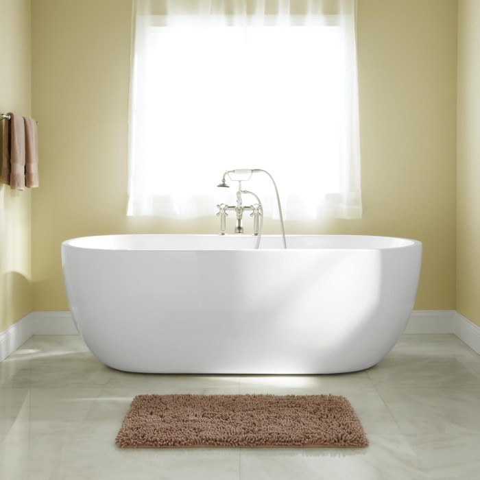 Freestanding bathtub alone bathtubs drain soaker luxury