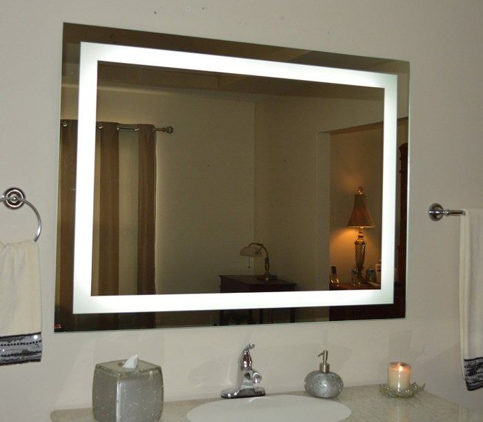 Led mirror bathroom aster newport wall walmart mirrors