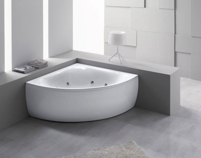 Grande baignoire d angle 180x180