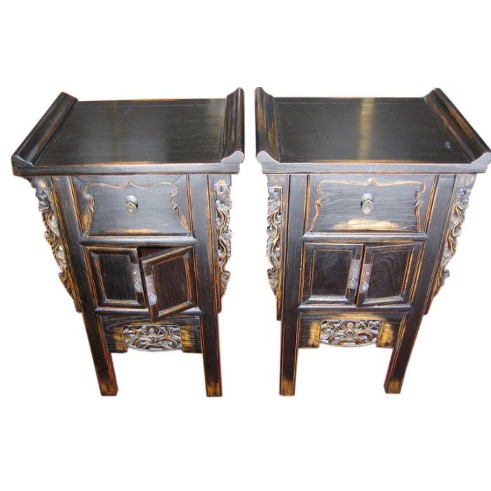 Table de chevet asiatique