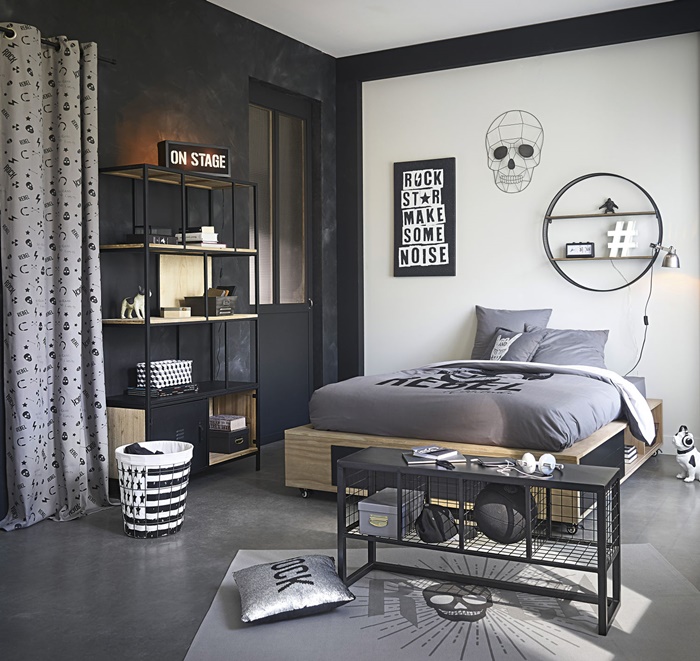 Chambre ado style loft