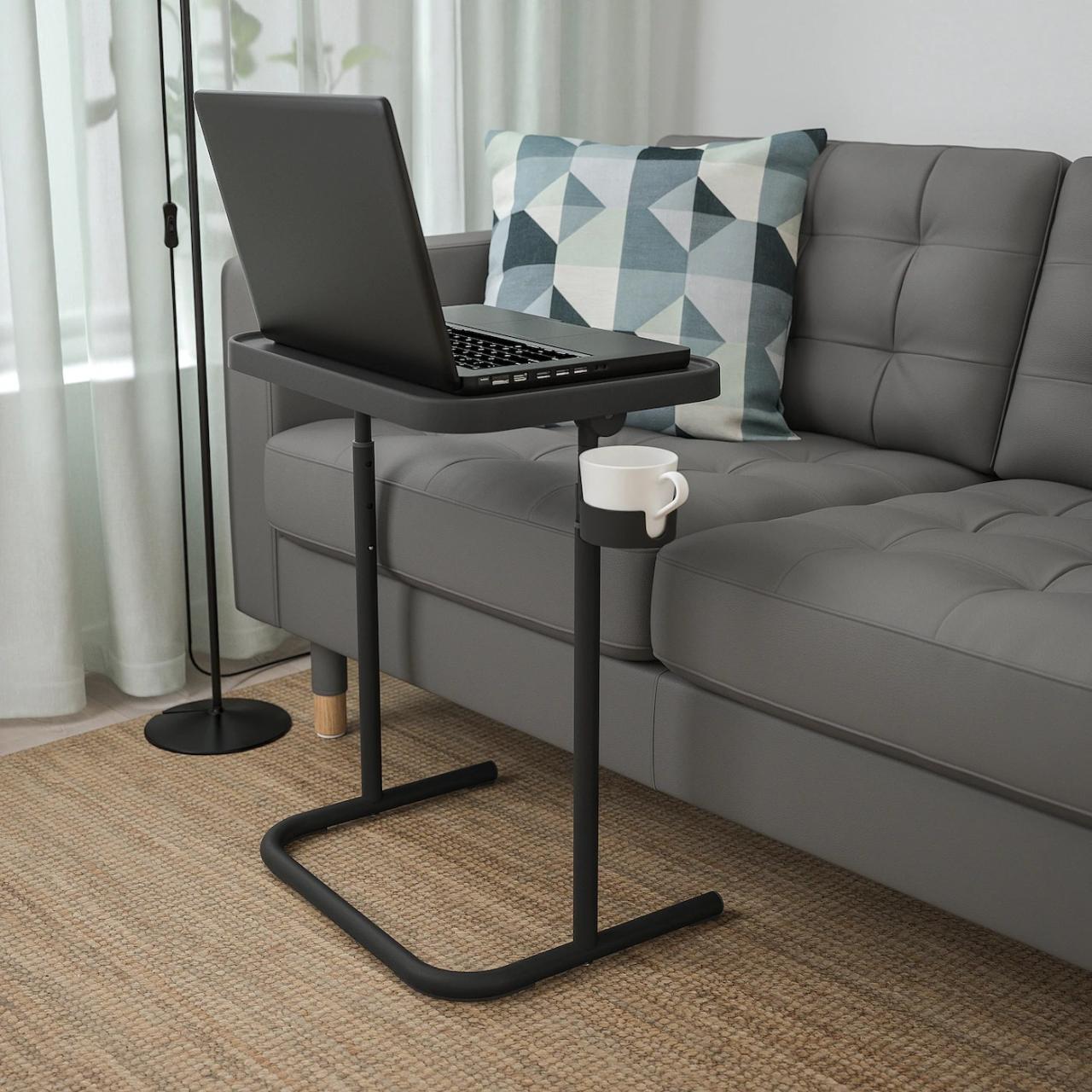 Ikea table laptop desk lap multifunctional