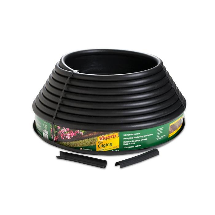 Edging dig ft vigoro ecoborder flexible eco borders homedepot 6pk ez blk brn inch