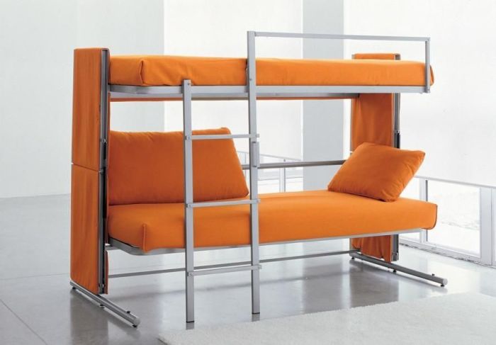 Bunk bed sofa converts sofas into inside brilliant doc snap transforms bonbon