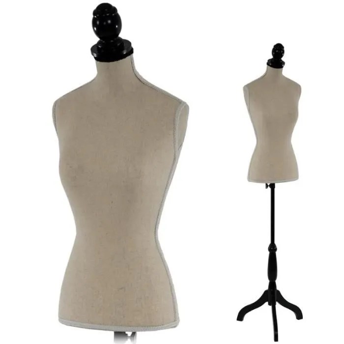 Mannequin torso buste tripod ktaxon