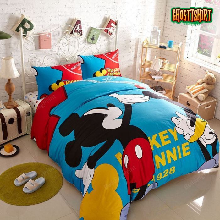 Housse de couette mickey 220x240