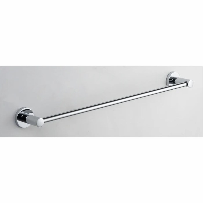 Towel bars 60cm adhesive aluminium hooks hodler self double bar space