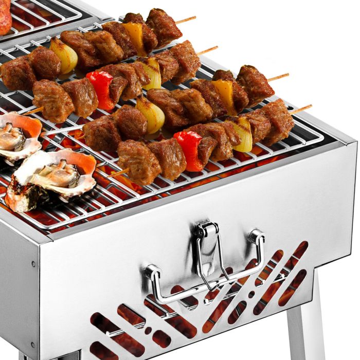 Charcoal grill large walmart stainless premium