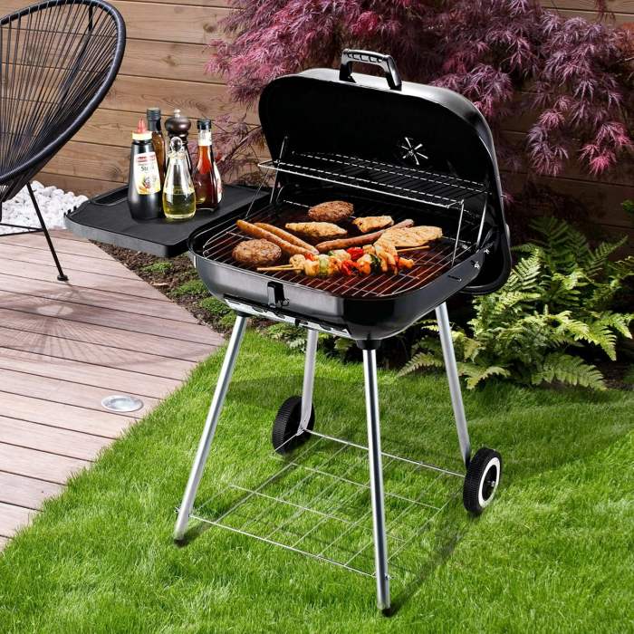 Barbecue exterieur charbon de bois