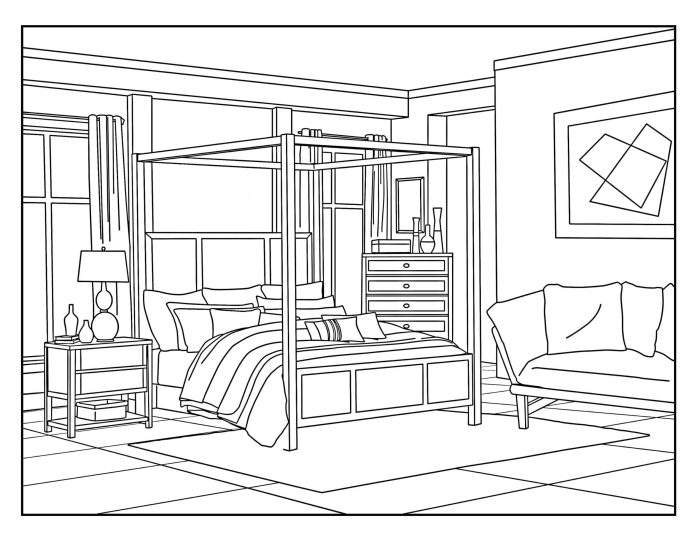 Colouring interiors instant