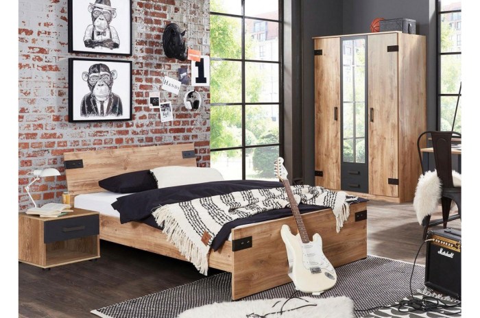 Chambre ado style loft