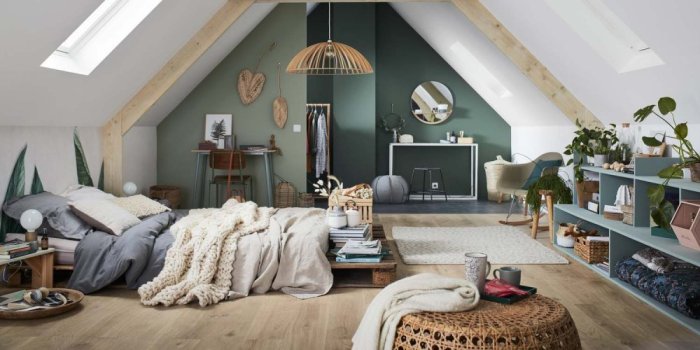 Chambre ado style loft