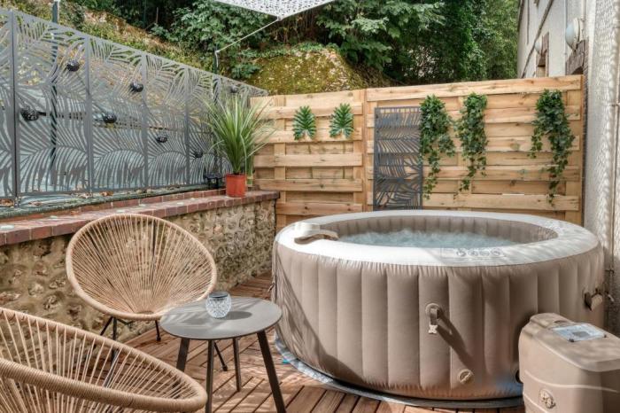 Chambre avec jacuzzi privatif lorraine