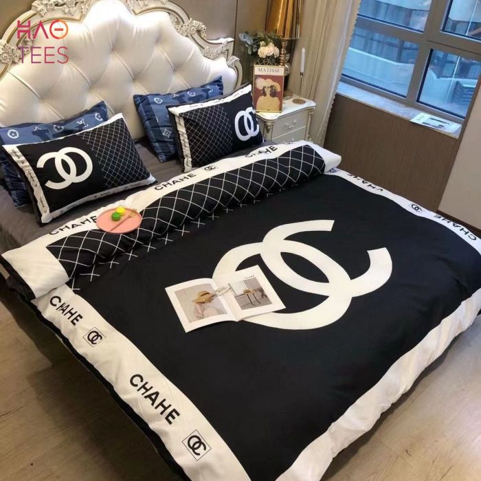 Chanel bedding bed bedroom room uploaded user saved