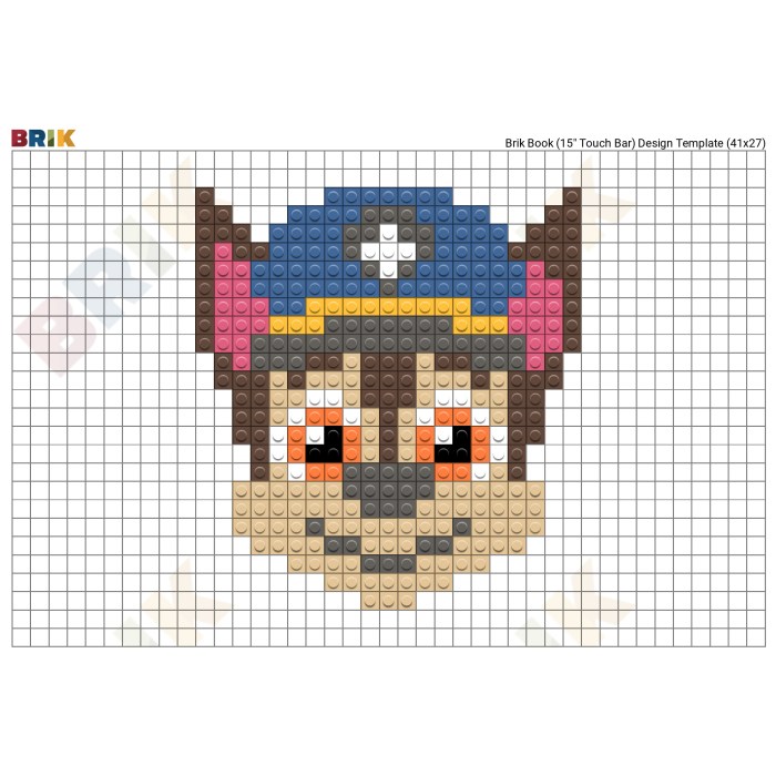 Pixel art pat patrouille