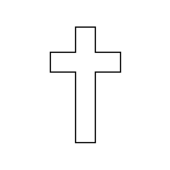 Cross clip catholic clipart