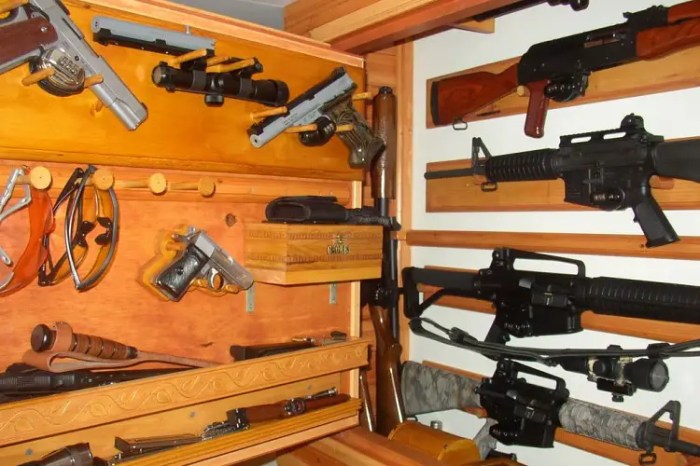 Armoire fusil brico depot