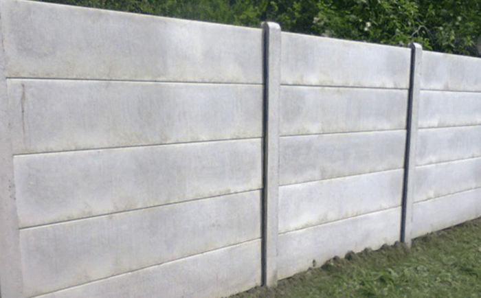 Panels fencing rockface precast edging railing