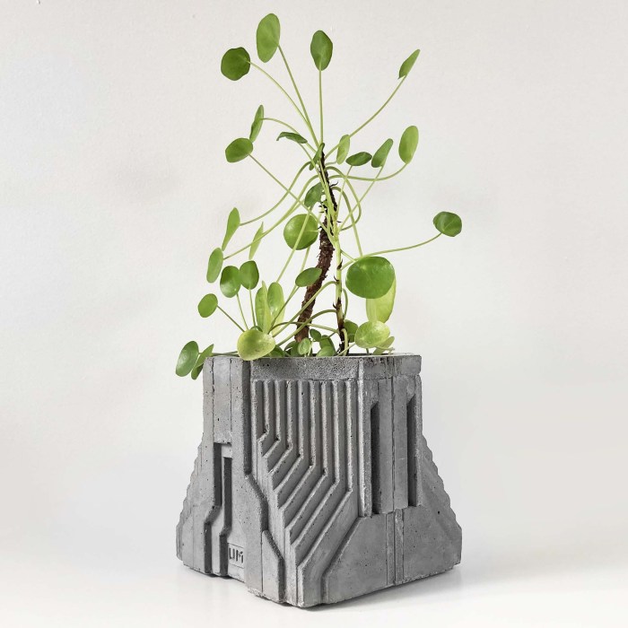 Concrete planter planters architonic