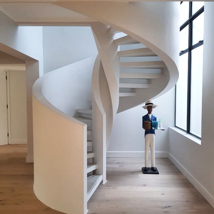 Spiral staircase wood stairs made stair solid staircases modern timber escaleras architecture caracol escalera diseño meyer tron cross choose board