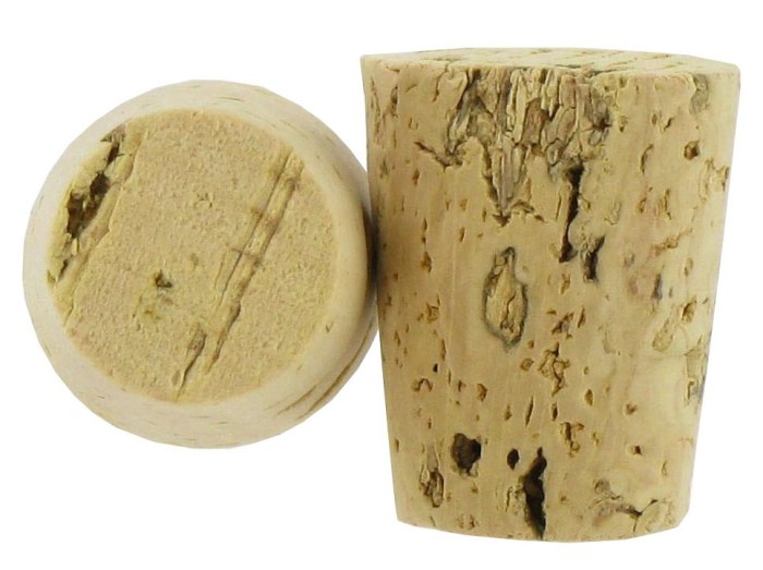 Cork stopper pieces polsinelli wine