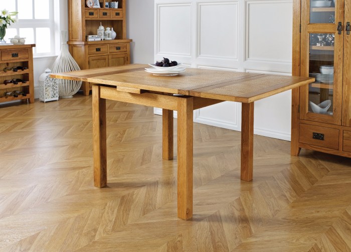 Table dining small wood oak furniture solid extending room 150cm richmond ebay tables kitchen