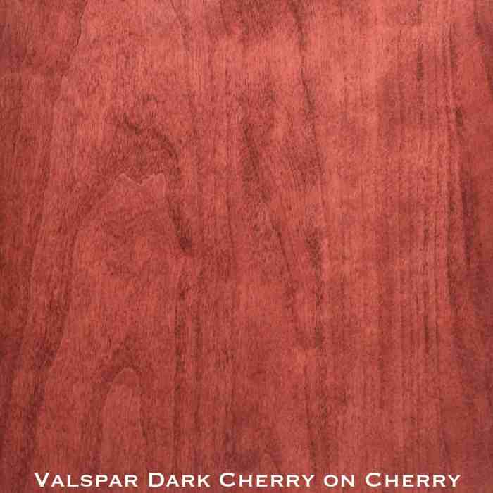 Cherry antique stain wood pint gf