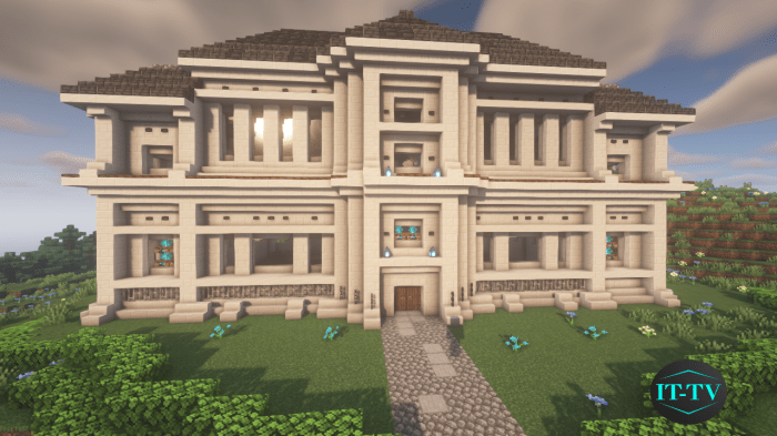 Maison de luxe minecraft defroi