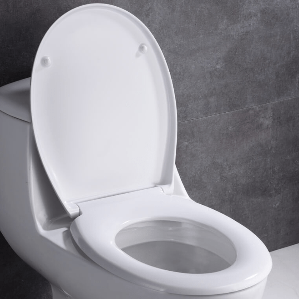 Toilet soft close hinges seat mechanism lid slow closing ebo down