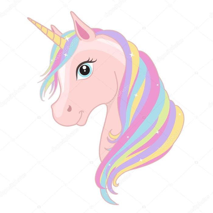 Image tete de licorne