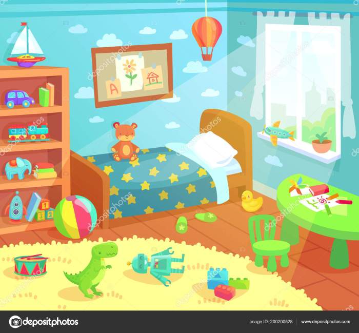 Chambre enfant dessin